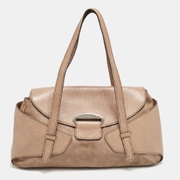 Tod's: Бежевая сумка 