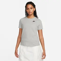 Nike: Серая футболка  Club Essentials