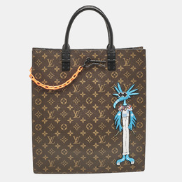 Louis Vuitton: Коричневая сумка 