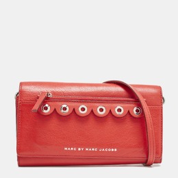 Marc by Marc Jacobs: Красный кошелёк 