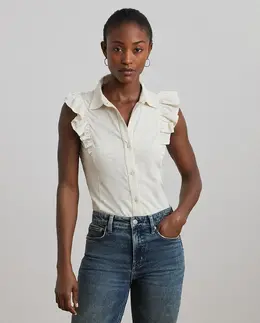 Lauren Ralph Lauren: Хлопковая рубашка 