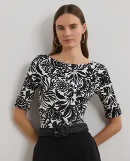 Lauren Ralph Lauren: Футболка с принтом 