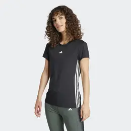 Adidas: Чёрная футболка  Training