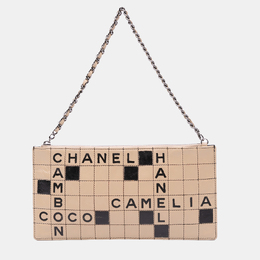 Chanel: Бежевая сумка 