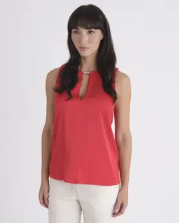 Calvin Klein: Красная блуза 