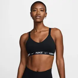 Nike: Чёрный топ 