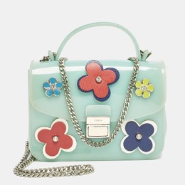 Furla: Зелёная сумка  Candy Mini