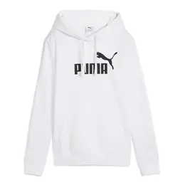 PUMA: Белая толстовка  Ess