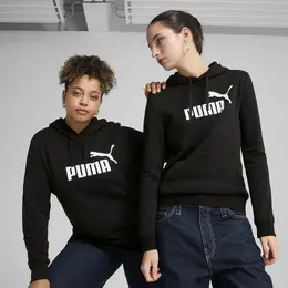 PUMA: Чёрная толстовка  Ess