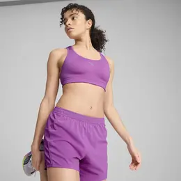 PUMA: Фиолетовый бюстгальтер  Run