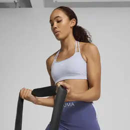 PUMA: Синий бюстгальтер 