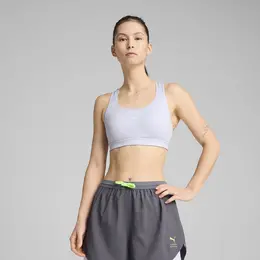 PUMA: Синий бюстгальтер 