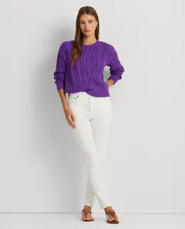 Lauren Ralph Lauren: Хлопковые джинсы 