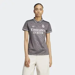 Adidas: Серая футболка 