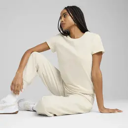 PUMA: Белая футболка  Ess