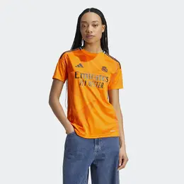 Adidas: Оранжевая футболка 