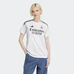 Adidas: Белая футболка 