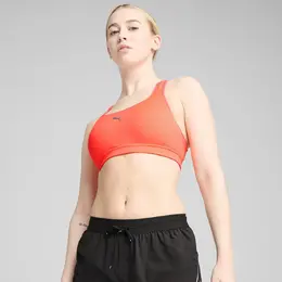 PUMA: Оранжевый бюстгальтер  Run