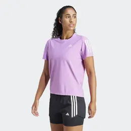 Adidas: Фиолетовая футболка 
