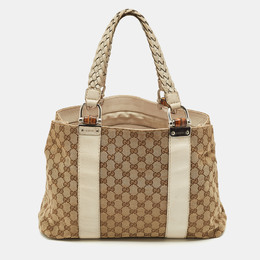 Gucci: Сумка-шоппер  Bamboo