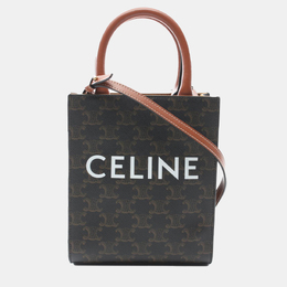 Celine: Коричневая сумка 