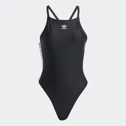 Adidas: Боди  Originals в полоску