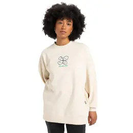 Quiksilver: Белый свитшот 