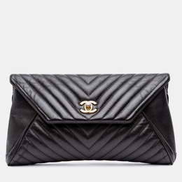 Chanel: Чёрный клатч 