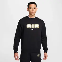 Nike: Чёрный свитшот  Air