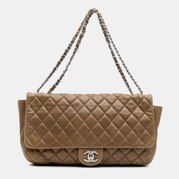 Chanel: Коричневая сумка 