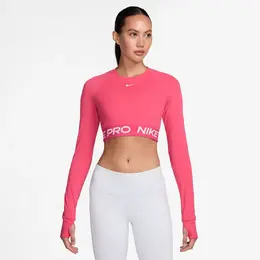 Nike: Розовая толстовка 