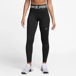 Nike: Чёрные легинсы 