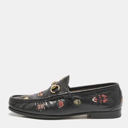 Gucci: Чёрные туфли  Horsebit