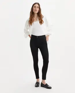 Levi's: Чёрные джинсы  721