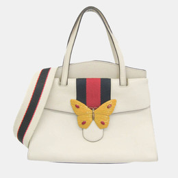 Gucci: Белая сумка 