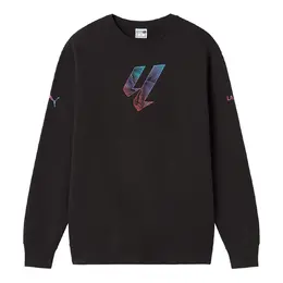 PUMA: Чёрная толстовка 