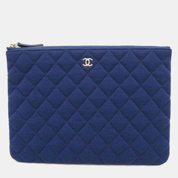 Chanel: Голубой клатч 