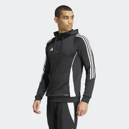Adidas: Чёрный свитшот  Tiro