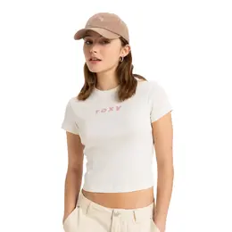 Roxy: Белая футболка 