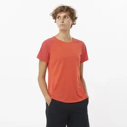 Salomon: Оранжевая футболка 