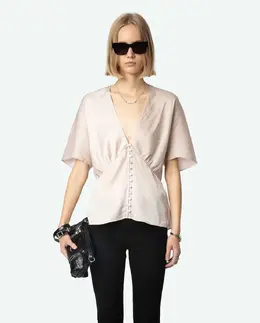 Zadig & Voltaire: Атласный топ 