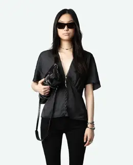 Zadig & Voltaire: Атласный топ 