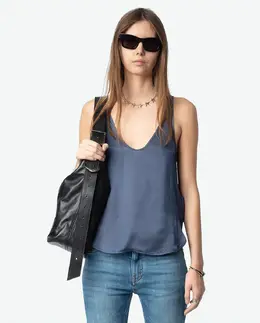 Zadig & Voltaire: Атласный топ 