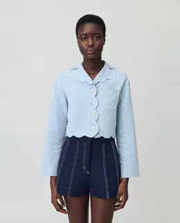 Claudie Pierlot: Джинсовая рубашка 