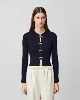 Claudie Pierlot: Свитер с бантом 