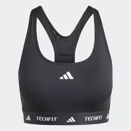 Adidas: Чёрный бюстгальтер 