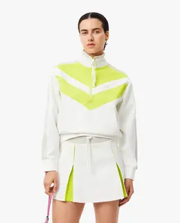 Lacoste: Белая толстовка 