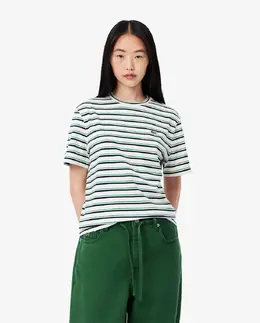 Lacoste: Футболка в полоску 
