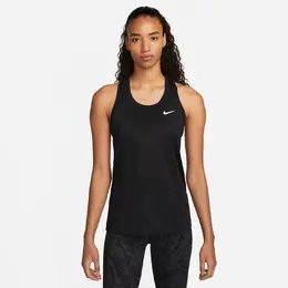 Nike: Чёрная футболка  Dri FIT