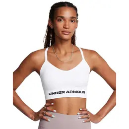 Under Armour: Белый бюстгальтер 
